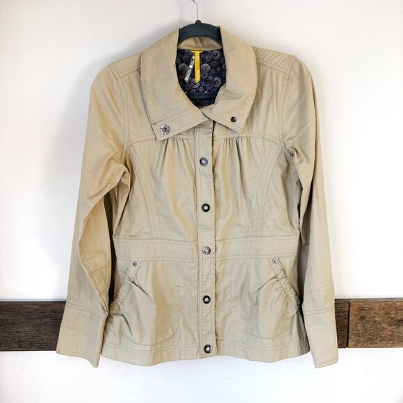 Lole‎ Tan Jacket Coat Excellent 8 Outdoors - Picture 6 of 11
